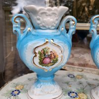 Италиански бароков вази, снимка 7 - Антикварни и старинни предмети - 42550790