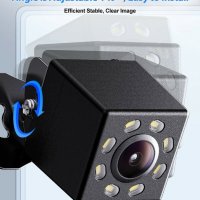 Камера с нощен режим за задно виждане с 8 LED диода, снимка 11 - Аксесоари и консумативи - 30370152