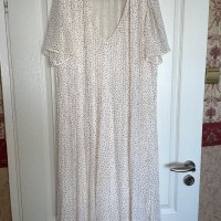 😮 wow zara  нова разкошна елегантна ежедневна бяла плисирана  плисе рокля Zara солей , снимка 9 - Рокли - 42561072