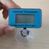 Термометър за аквариум водоустойчив с LCD екран , снимка 6 - Оборудване за аквариуми - 37881942