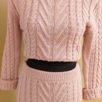 🌸🌸Ефектен бутиков сет пола и блуза🌸🌸, снимка 11 - Блузи с дълъг ръкав и пуловери - 30691246