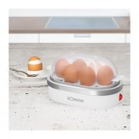 Продавам нова яйцеварка за 6 яйца Bomann EK 5022 CB - egg boiler, снимка 2 - Уреди за готвене на пара - 39667774