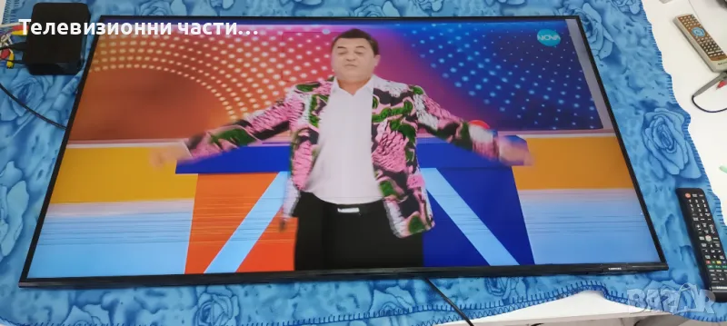 Samsung UE50AU8072U с дефектен екран CY-SA050HGPY1V/BN41-02844E BN94-17367A/BN44-01110C L55E6_AHS , снимка 1