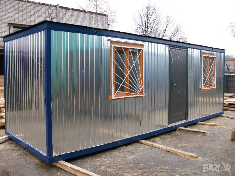 СКЛАД под НАЕМ --Преносим Метален фургон за съхранение на багаж, инструменти, гуми, снимка 1