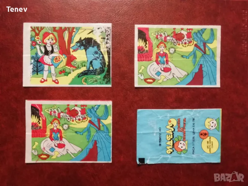 Картинки от дъвки Идеал- приказки, снимка 1