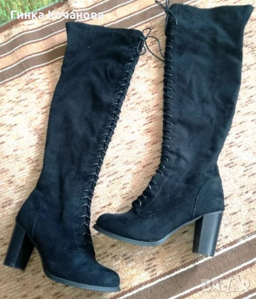  Велурени чизми, снимка 1