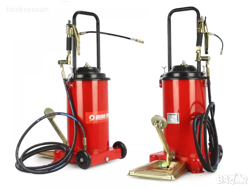 Крачна помпа за гресиране 15 литра Такламит MAR-POL Система за гресиране , снимка 1