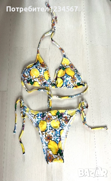 НОВ бански С лимони 🍋 , снимка 1