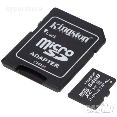 ФЛАШ КАРТА SD MICRO 64GB KINGSTON SDCE/64GB MicroSDHC, 64GB, Class 10, Endurance Flash Memory Card, снимка 1