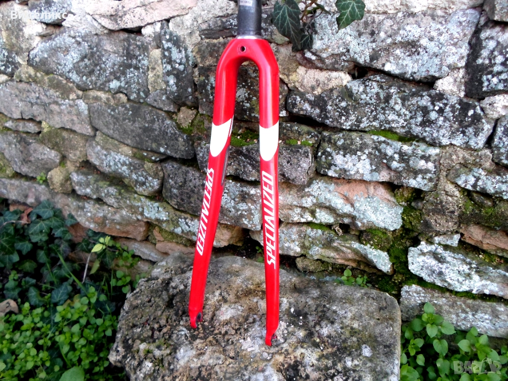 Шосейна карбонова вилка/1 1"8/, снимка 1