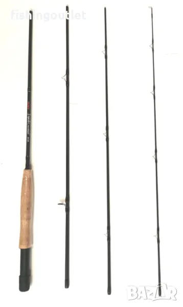 Мухарска въдица ( мухарка ) 2.40мт 5/6 клас от 4 части Osako, снимка 1