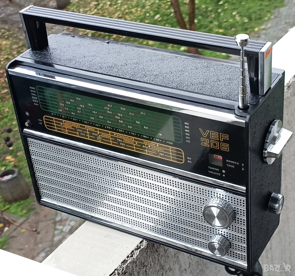 86🎶 VEF-206 – Ретро радио със съвременно звучене 🎶, снимка 1