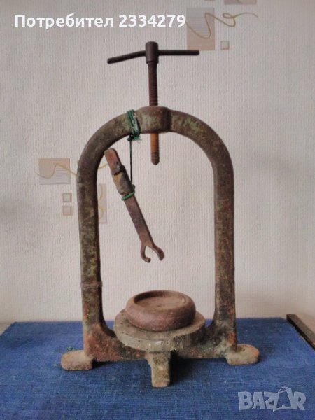 Машинка за затваряне на стари буркани., снимка 1