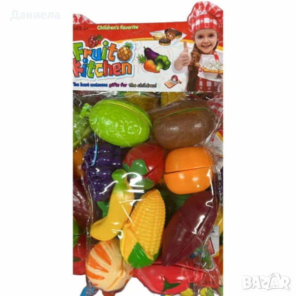 Детски комплект от плодове и зеленчуци , снимка 1