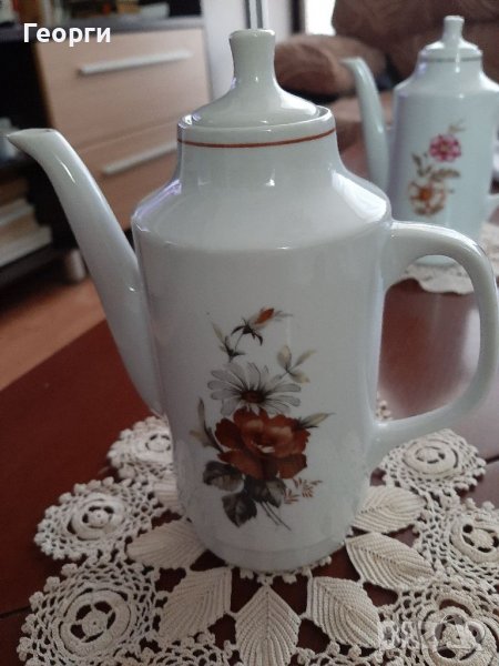 Порцеланов чайник с маркировка, снимка 1