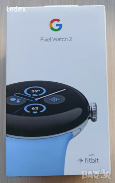Google Pixel Watch 2, WiFi, NFC, Bluetooth, GPS, (with FitBit), Polished Silver, снимка 1