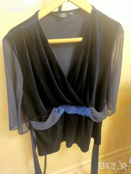 Маркова официална блуза с колан , снимка 1