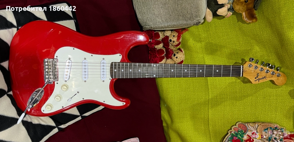 Китара Squier STRAT BY FENDER, снимка 1