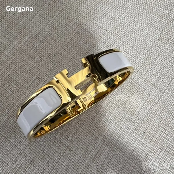 бяла гривна Hermes, снимка 1