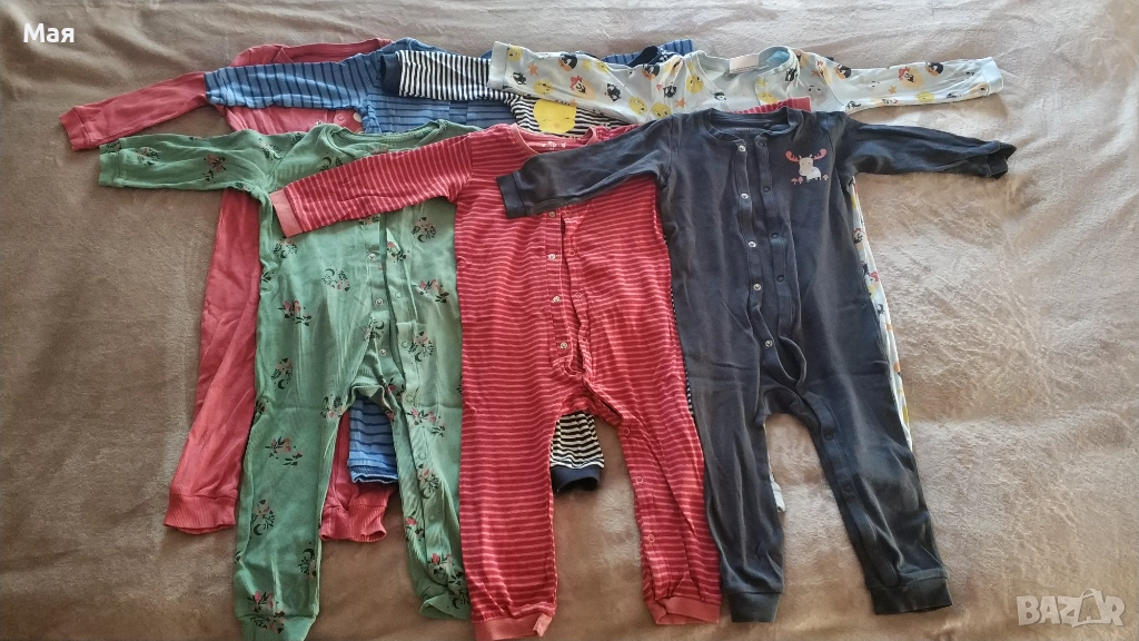 Лот Пижами / Гащеризони / Ромпъри 92 размер, снимка 1