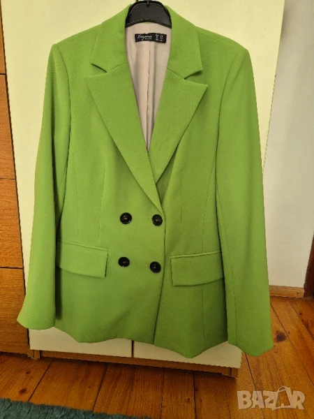 зелено елегантно сако, снимка 1