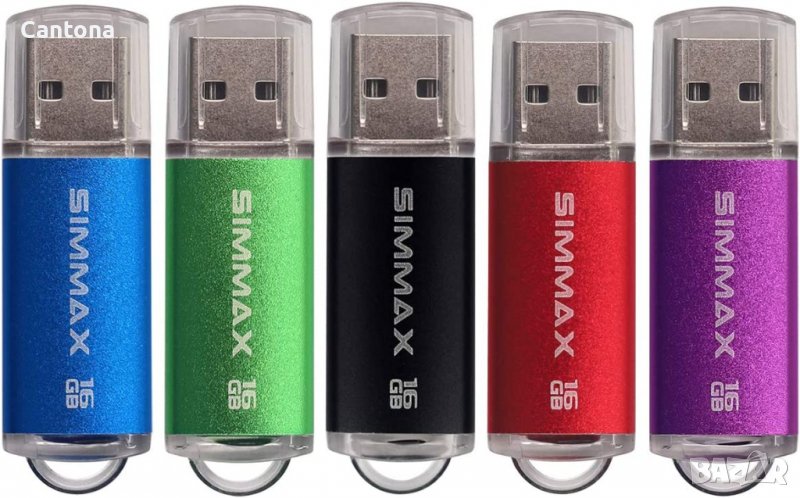 SIMMAX 16GB USB 2.0 флаш устройство с LED индикатор 16GB, снимка 1