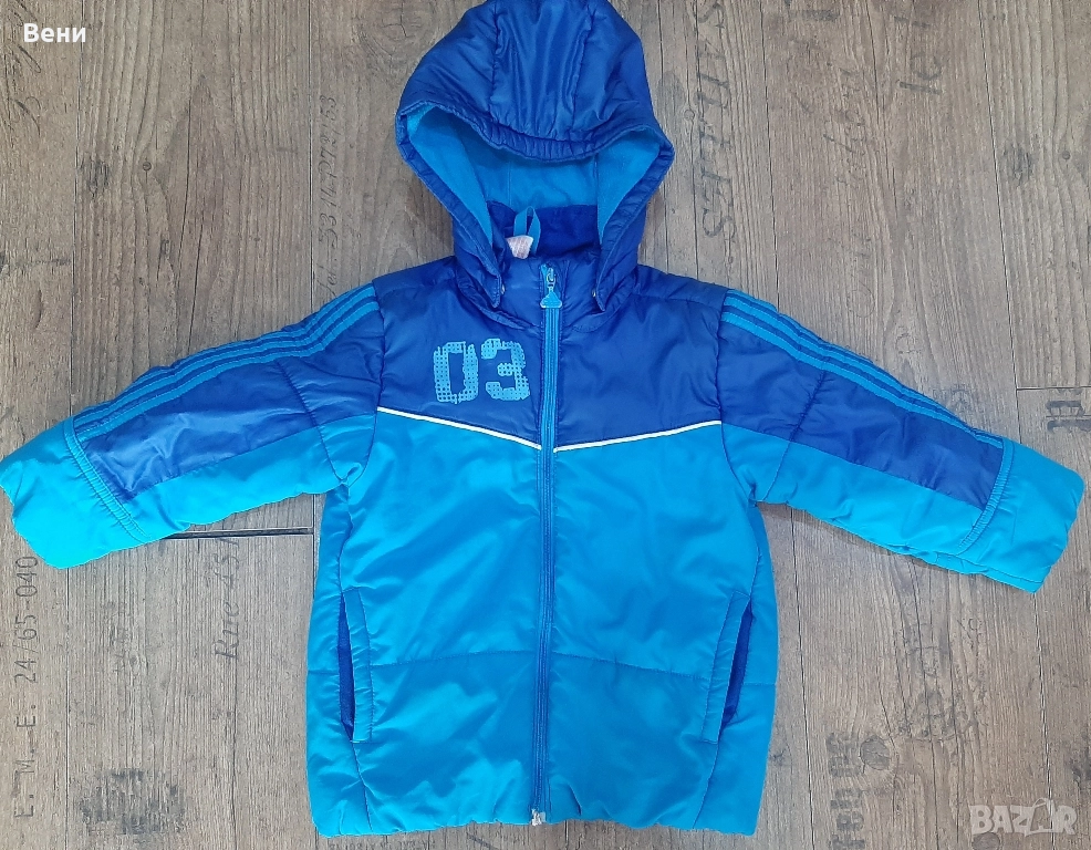 Детско яке Adidas-размер 98, снимка 1