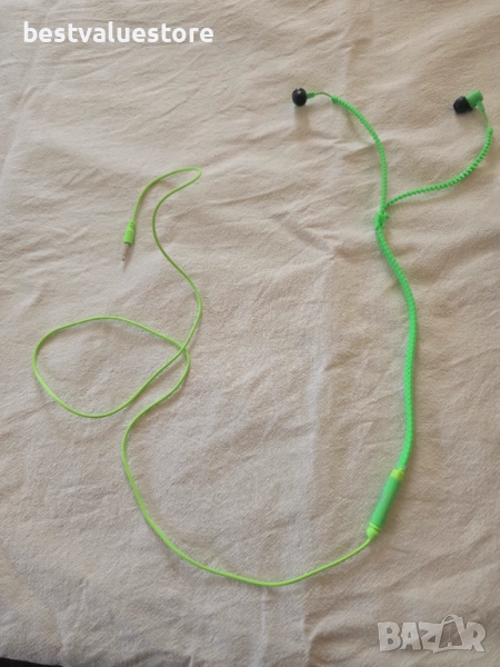 Зелено Хендс Фри Hands Free Слушалки, снимка 1