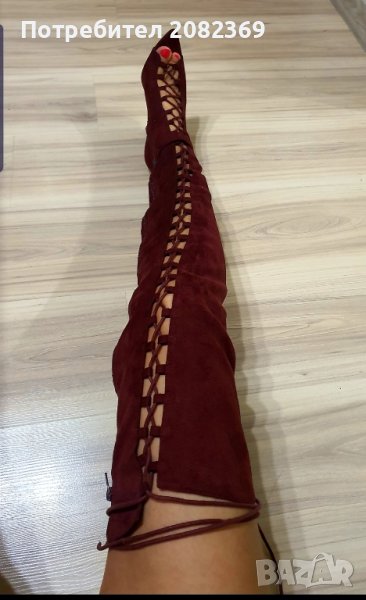 Велурени чизми, снимка 1