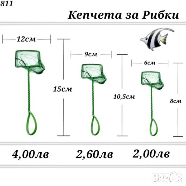 Кепчета за рибки. Акваристика. Оборудване за аквариум. Кеп / кепче за аквариум. Кепче , снимка 1