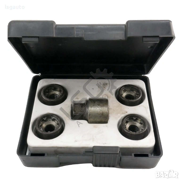 Комплект секретни гайки за алуминиеви джанти Opel Astra (J) 2010-2018 ID: 156670, снимка 1