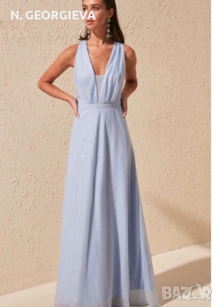 Вечерна дамска рокля Trendyol, снимка 1