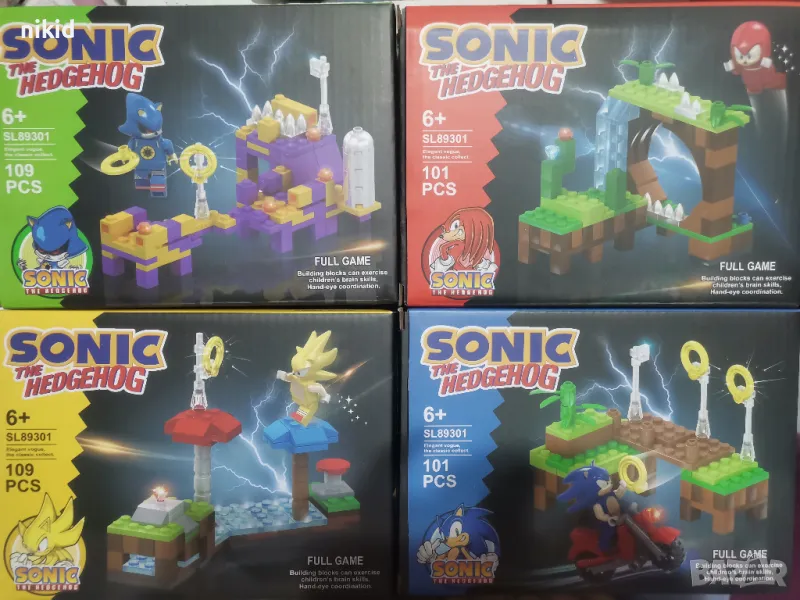 101 109 части конструктор лего Соник Sonic , снимка 1