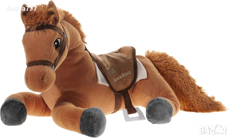Bibi & Tina Плюшен стоящ кон Амадеус, 34 см, снимка 1