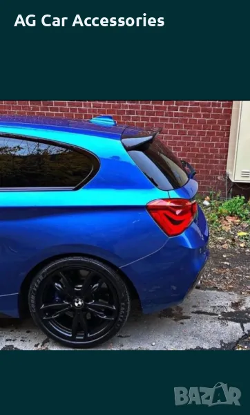 Лип спойлер крило за багажник БМВ Ф20/21/BMW F20/21, снимка 1