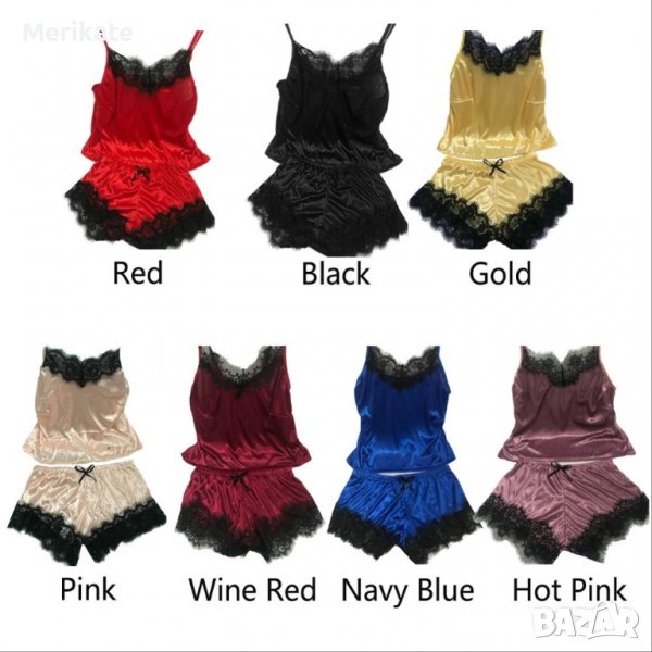 Елегантна дамска пижама, снимка 1