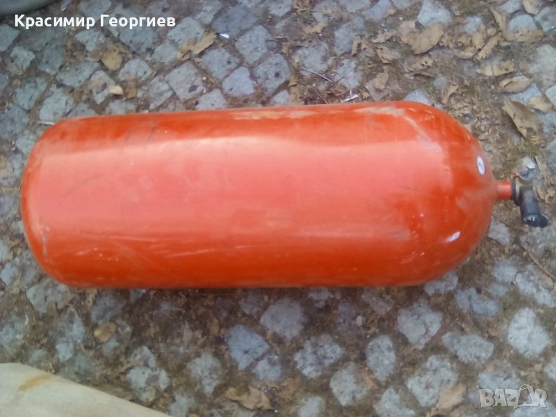 83 литра 94см дълга с крана метан бутилка 04\2007г-200лв, снимка 1