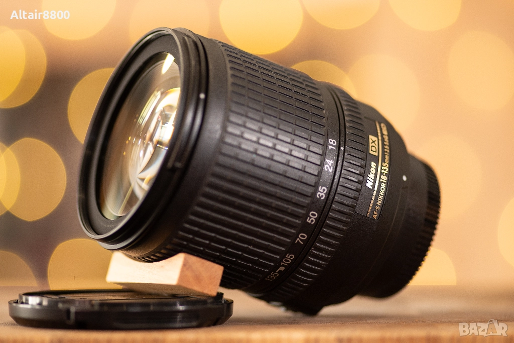 Nikon AF-S 18-135mm f/3.5-5.6G ED обектив Никон, снимка 1