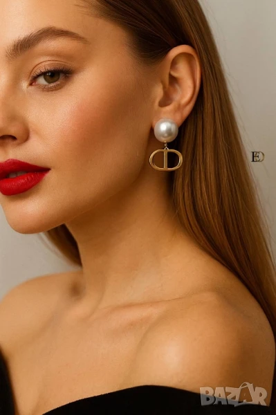 обеци от висококачествена стомана christian dior chanel ysl saint laurent louis vuitton , снимка 1