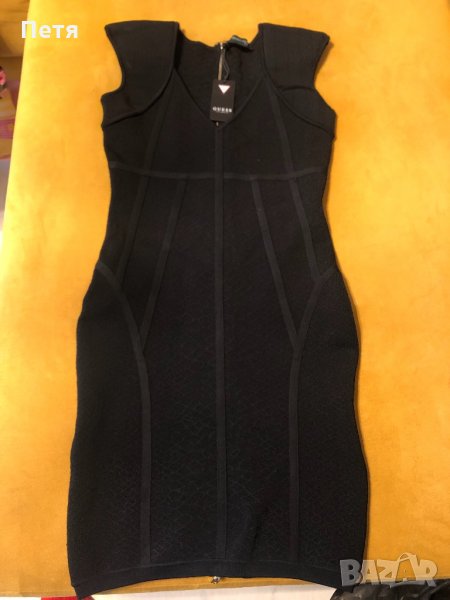 Guess by Marciano Черна бандажна рокля, снимка 1