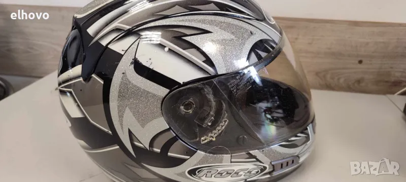 Каска за мотор ROCC XS 54, снимка 1