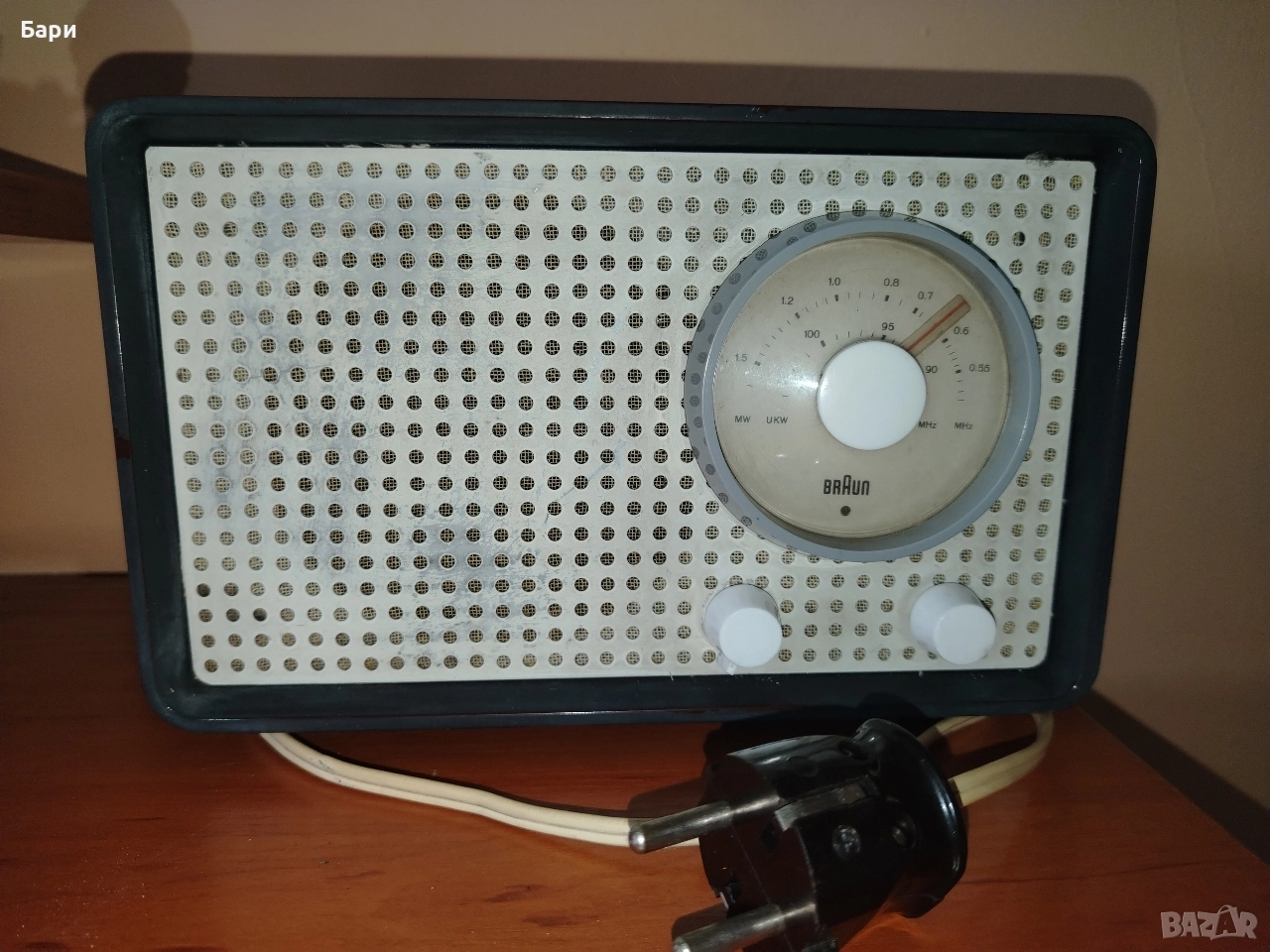 Малко бакелитено радио Braun Sk 25, Germany, 1961г., снимка 1