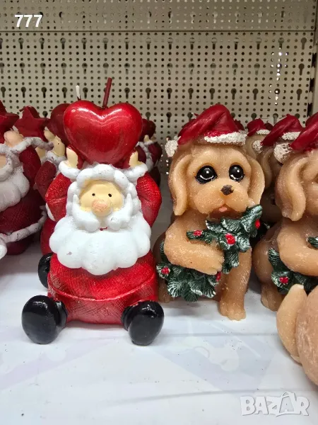 коледни свещи, снимка 1