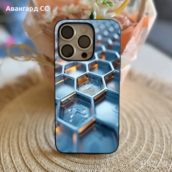 Силиконов Кейс за iPhone с уникален 3D Принт, снимка 1