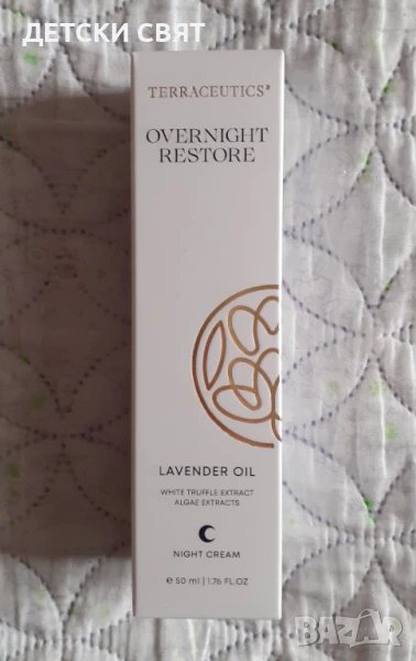 TERRACEUTICS OVERNIGHT RESTORE CREAM- НОВ НОЩЕН КРЕМ, снимка 1