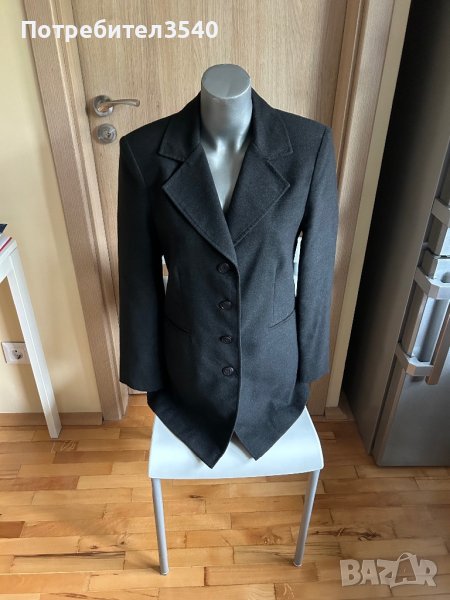 Черно дълго сако, снимка 1