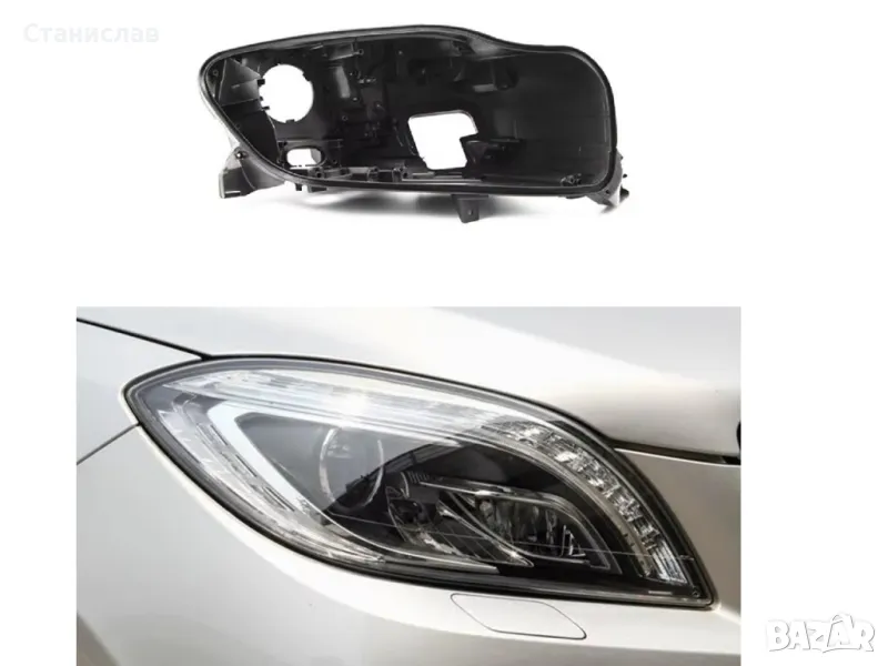 Дясна основа (корпус) за фар за Mercedes ML W166 (2011-2015), снимка 1