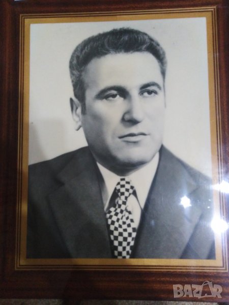 Портрет на Александър Лилов. Член на политбюро на ЦК на БКП. , снимка 1