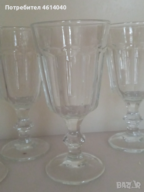 Чаши Чаша за вино стъклени 4 бр. 250 мл и различни, снимка 1