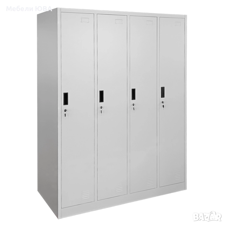 Метален гардероб CR-1242-4 J , снимка 1